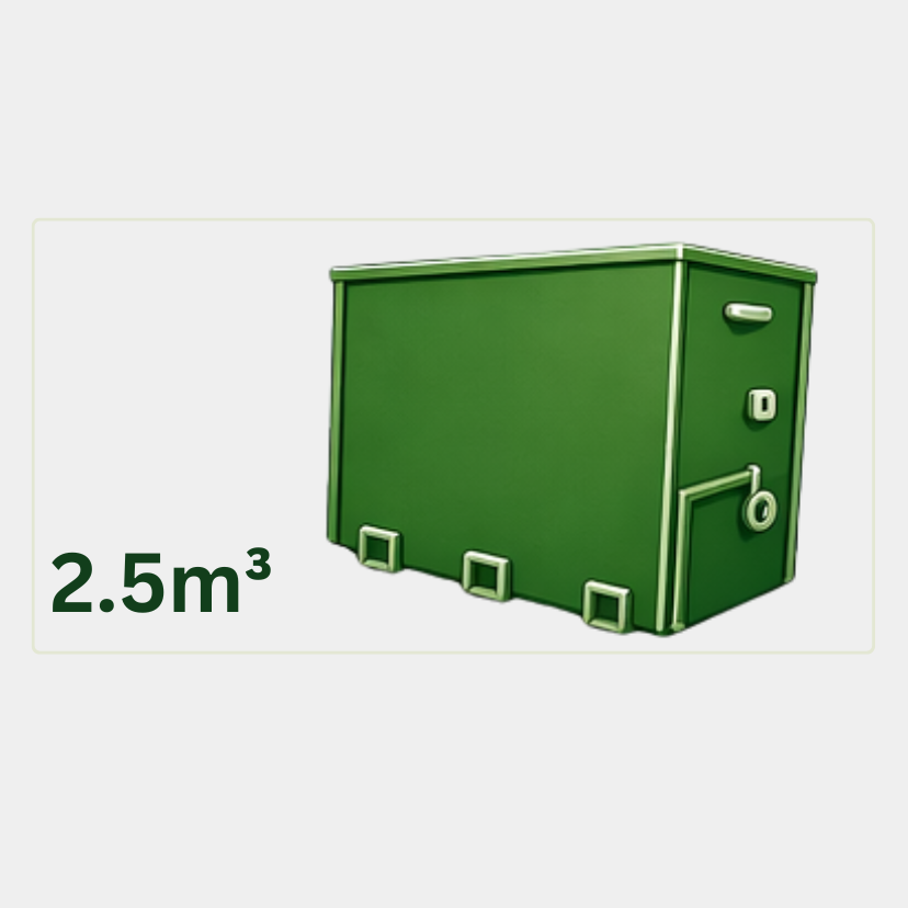 2.5 cubic metre skip bin hire Bellarine Peninsula